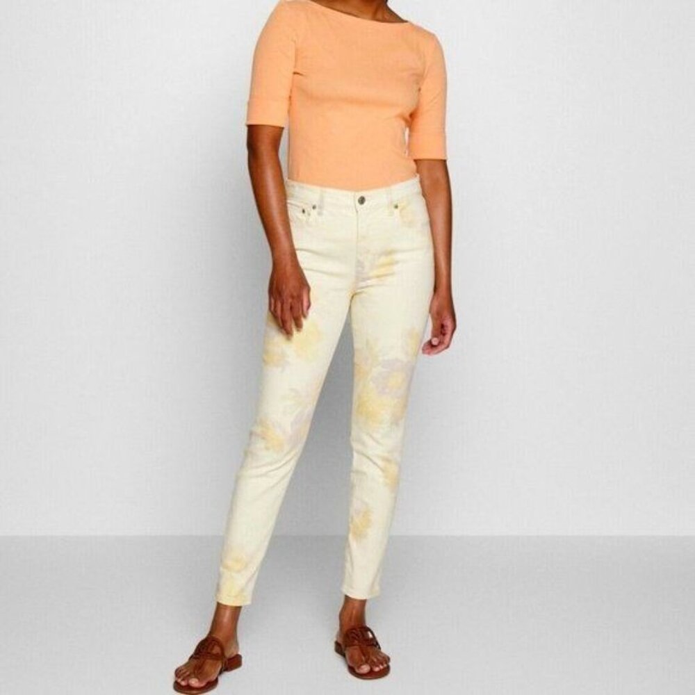Lauren Ralph Lauren High-Rise Skinny Ankle Jeans Womens Size 4